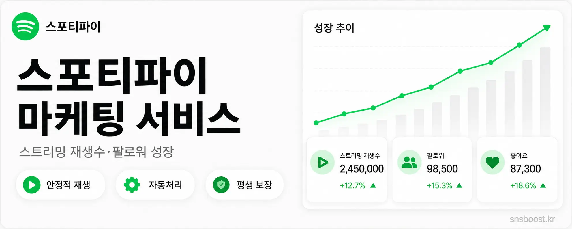 스포티파이 마케팅 서비스